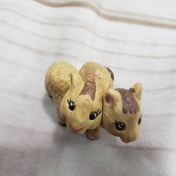 Hallmark Merry Miniatures Noah's Friends Camel Sheep 2 Piece Set 1997 With Box - Picture 7 of 14